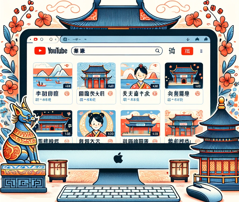 Chaines youtube pour apprendre le chinois