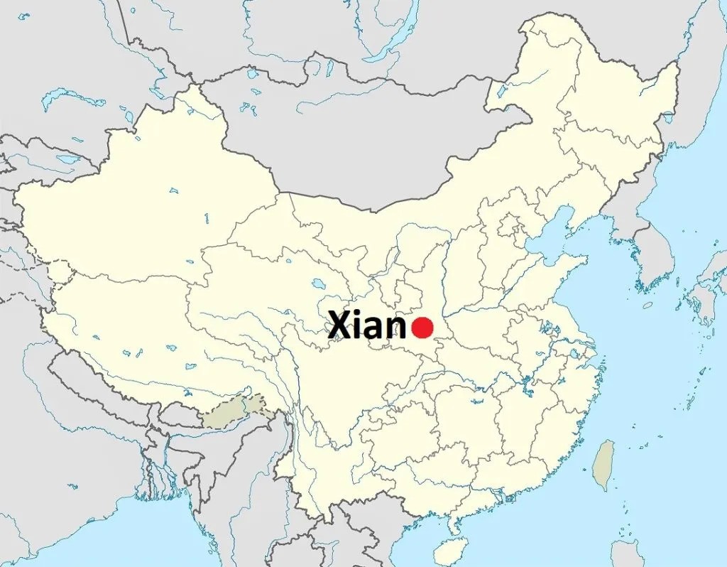 Carte de xi an