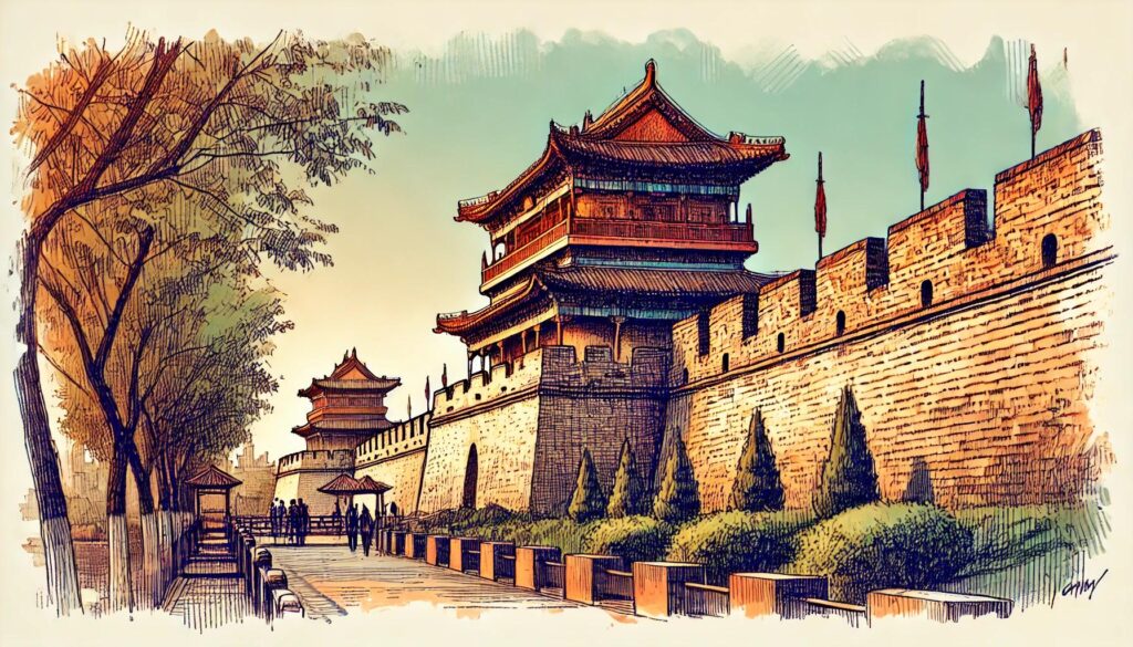 Les remparts de Xi'an