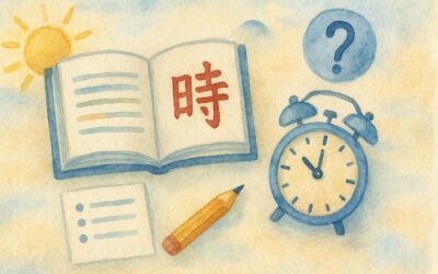 Les temps en chinois : explications grammaticales