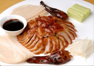 Canard laqué de pékin - plat chinois traditionnel