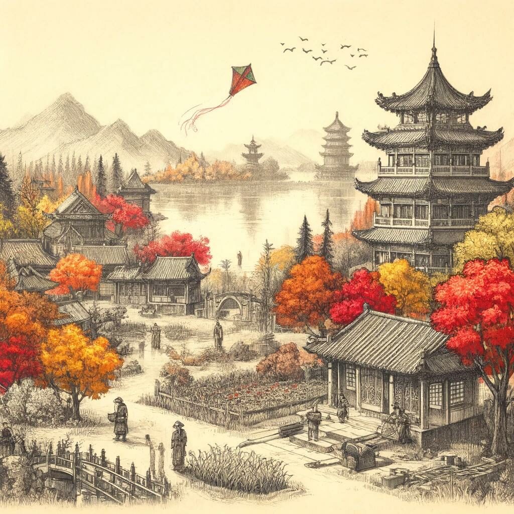 automne en chinois