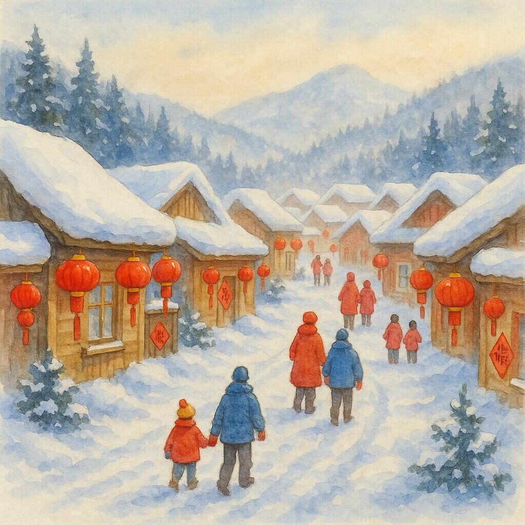 village noel chinois