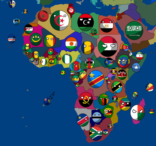 carte d'afrique
