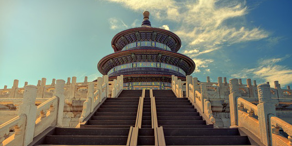 monument chinois célèbre temple du ciel pékin