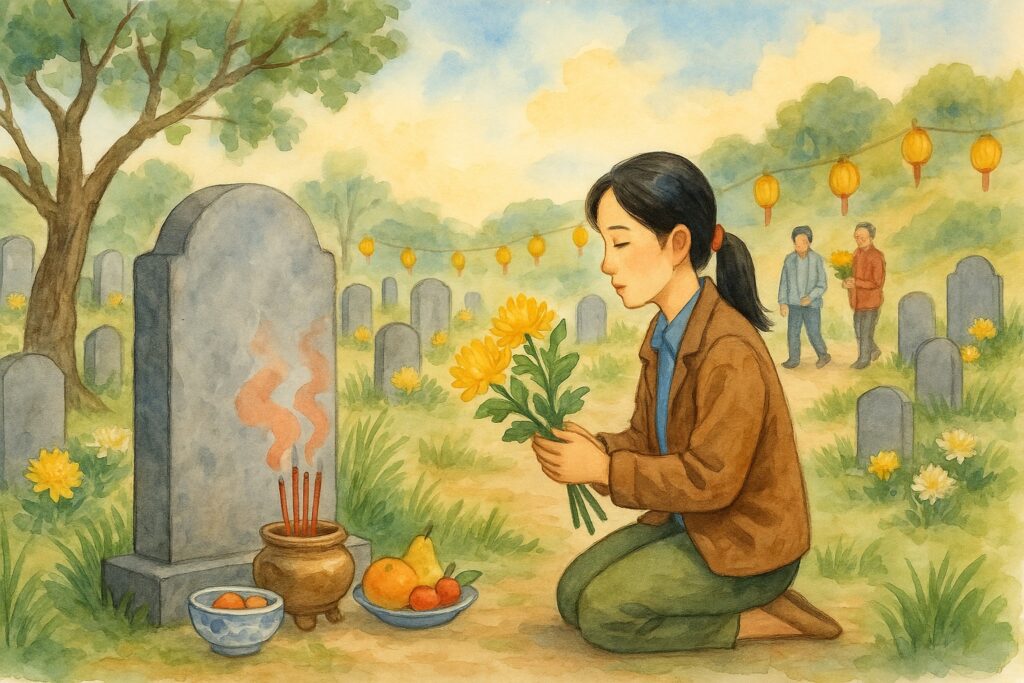 fete des morts en chine