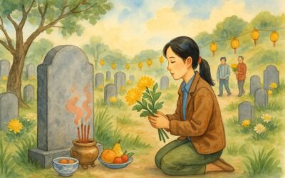 La fête des morts en Chine – Toussaint chinoise- Qingming 清明