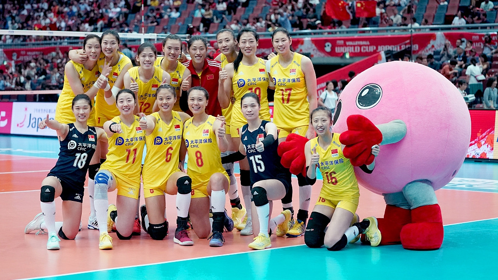 equipe chinoise feminine de volley