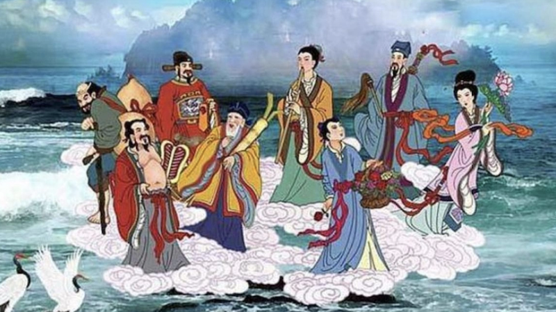 Les huit immortels, en chinois 八仙 (bā xiān), sont des personnages importants du taoïsme.
