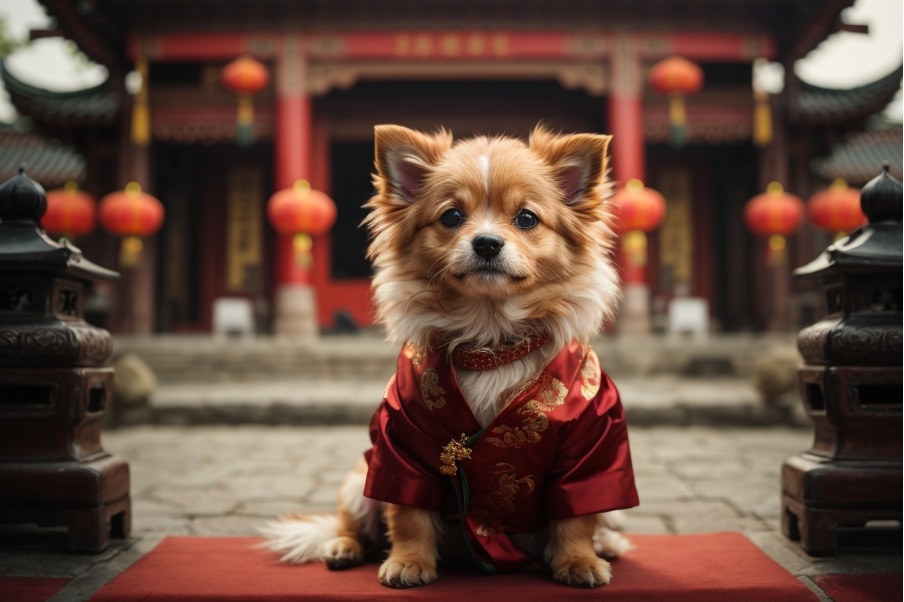 Le chien chinois, compagnon des empereurs de Chine