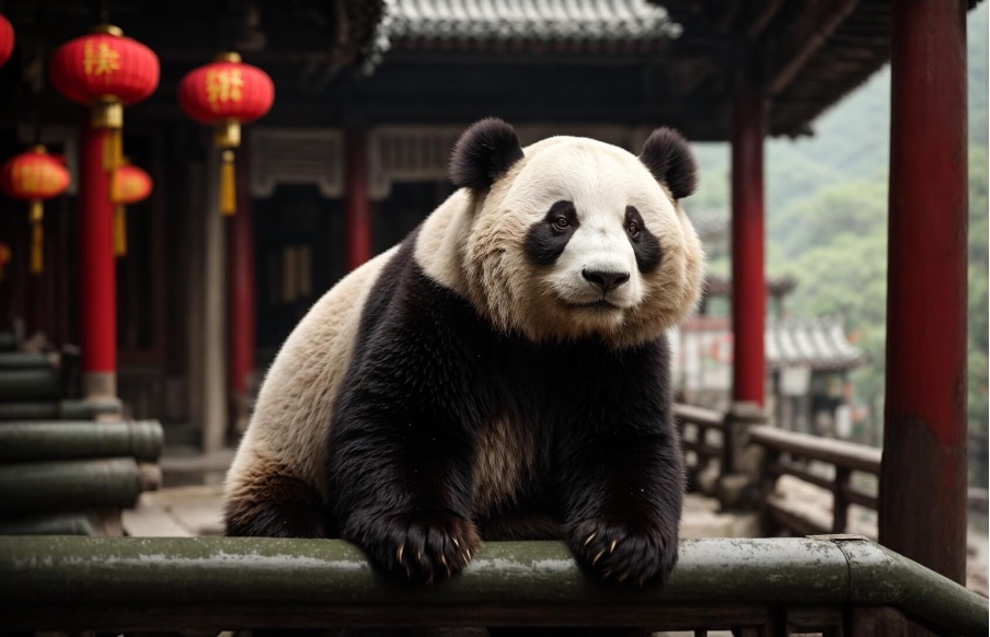 panda chinois
