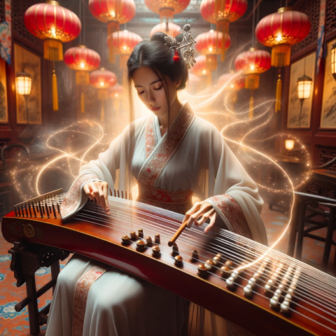 Petit Instrument Guzheng Pour Débutants, Instrument Chinois Guzheng 306382934450