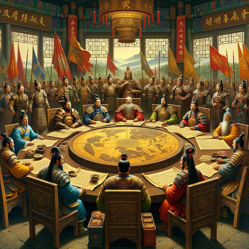 Les Royaumes Combattants - Evenements marquants de l'histoire de Chine