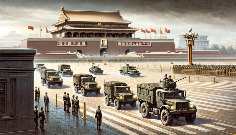 armee place tiananmen
