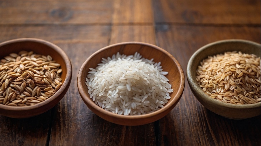 Les principaux types de riz chinois (riz gluant, riz parfumé, etc.)