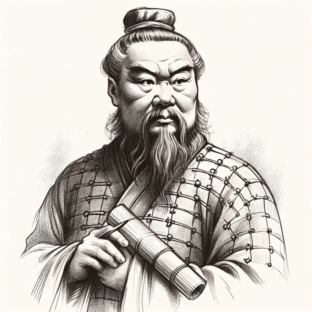 Le stratège militaire Sun Wu (Sun Tzu)