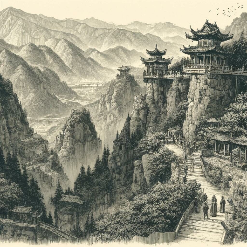 Montagne de l'Ouest (西山 - Xīshān) - activite a kunming