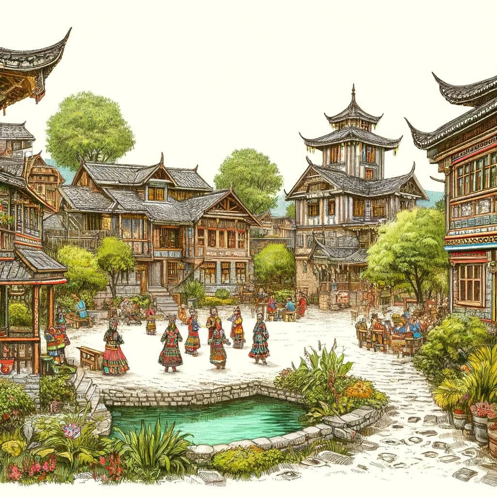 Village des nationalités du Yunnan (云南民族村) - Decouverte de kunming