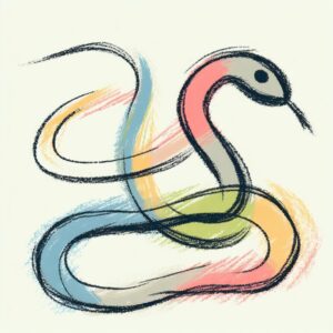serpent en chinois