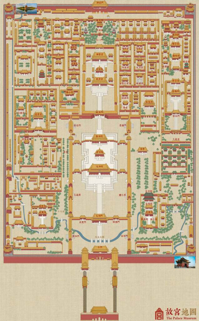 carte de la cite interdite