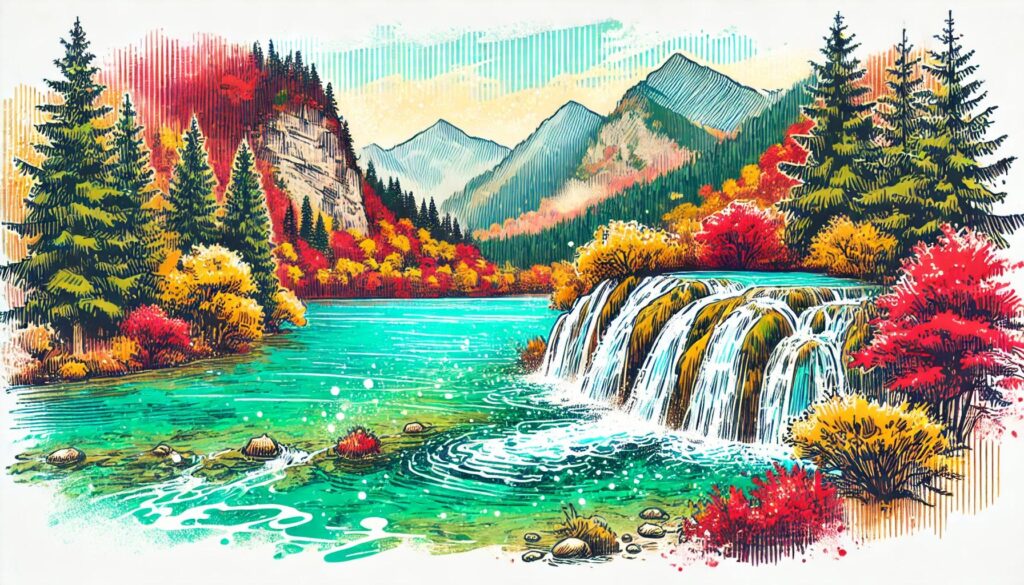 Visiter La vallée de Jiuzhaigou dans le sichuan