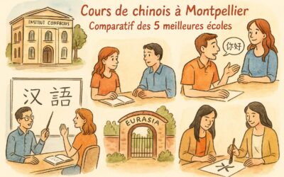 Cours de chinois à Montpellier – Comparatif des 5 meilleures écoles