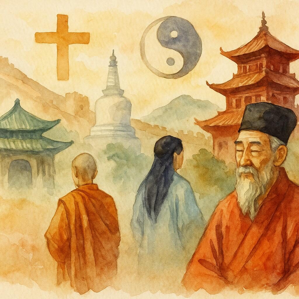 Histoire et évolution des religions en Chine