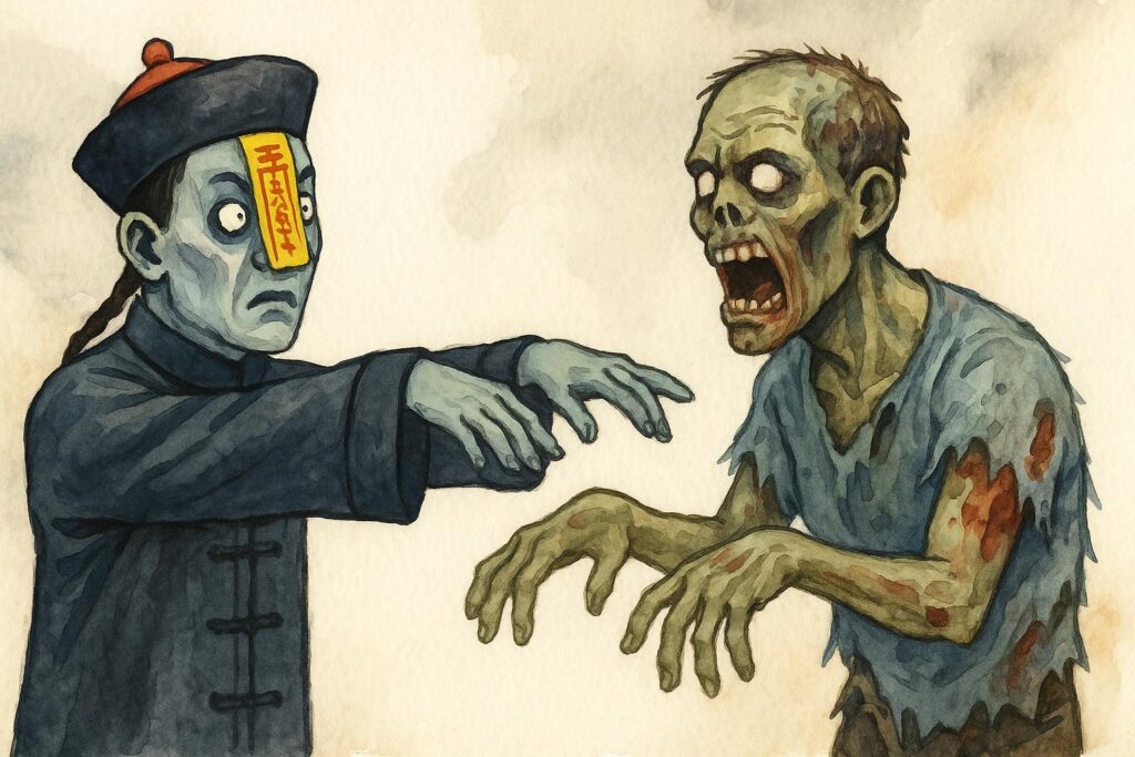 Jiangshi vs Zombies occidentaux