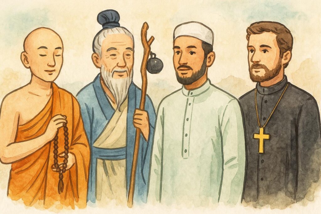 Les grandes religions en Chine aujourd'hui