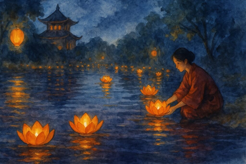 fete des fantomes chine