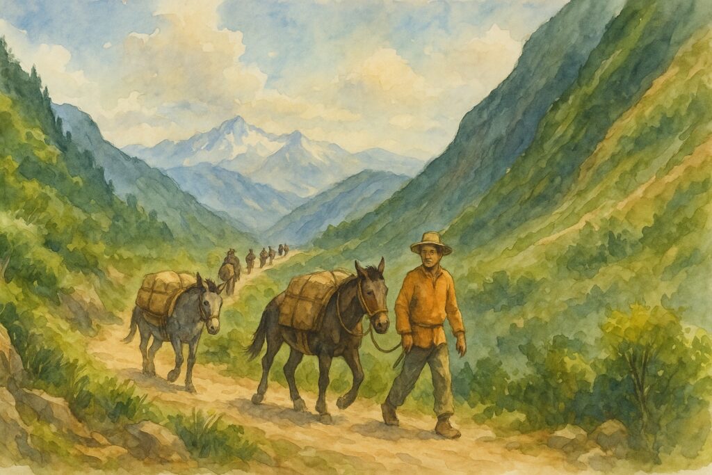 La route du Thé et des Chevaux (茶马古道)
