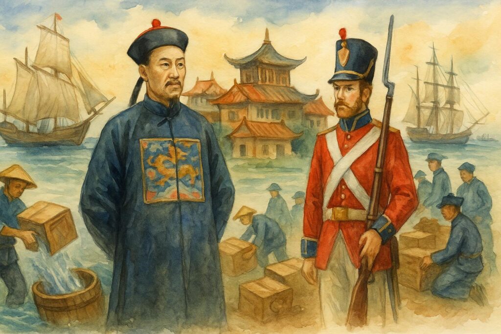 origine guerre opium