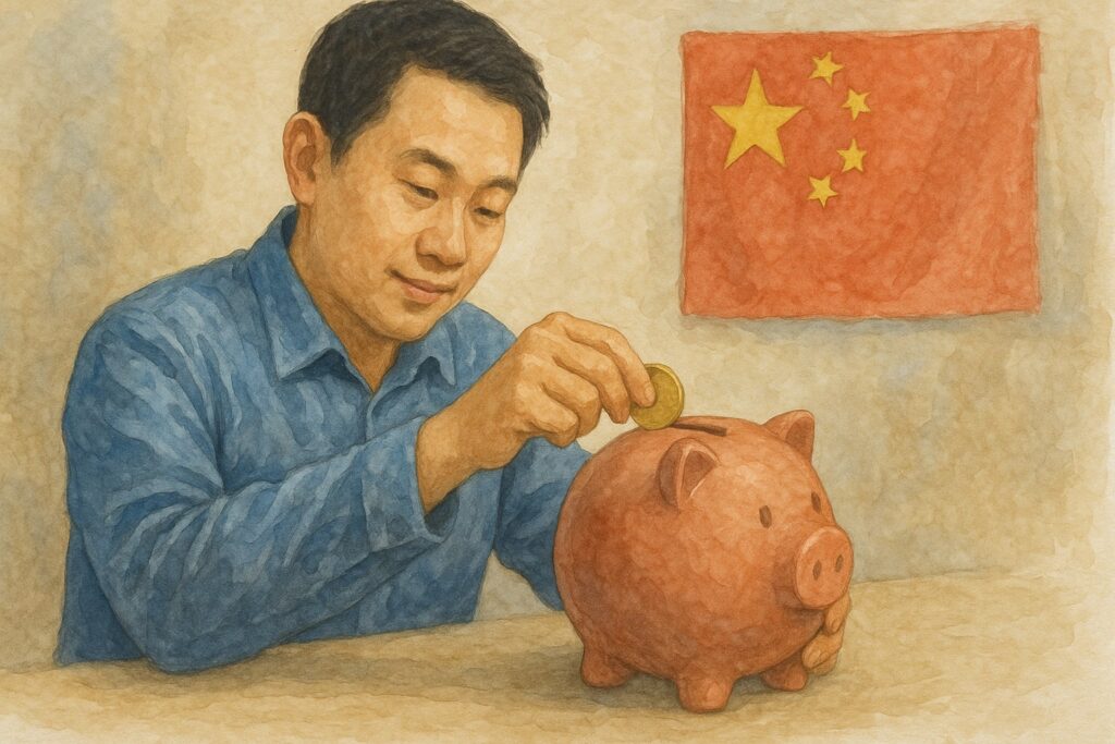 Epargne salaire chinois