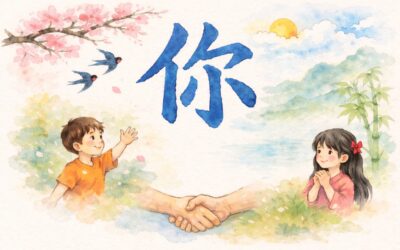 你 (nǐ) : dire « tu » ou « toi » en chinois (guide simple pour débutants)