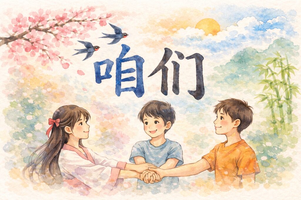 Pronoms personnels chinois zanemn