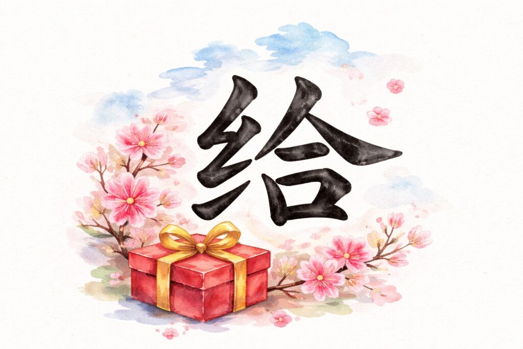 “Pour” = destinataire / bénéficiaire → 给 (gěi)