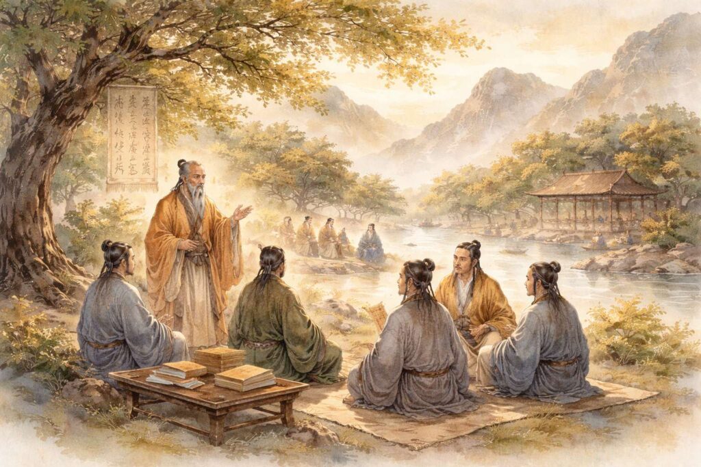 cent_ecoles_pensee_aquarelle_legere